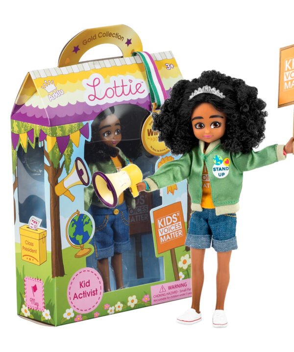 Lottie lėlė aktyvistė Mari Copeny