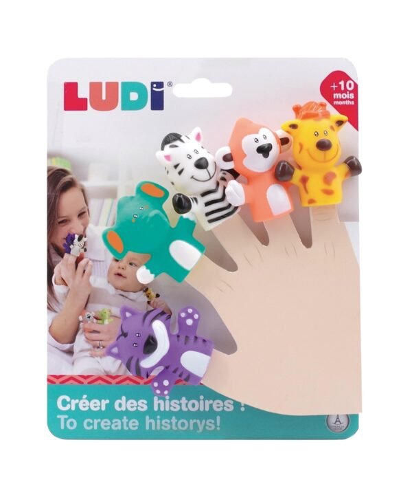 LUDI pirščiukų žaidimas, Safari gyvūnai