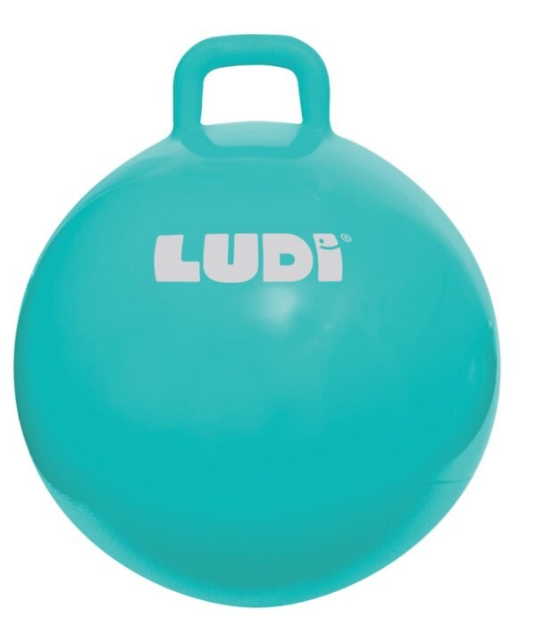 LUDI šokinėjimo kamuolys, mėlynas 55 cm