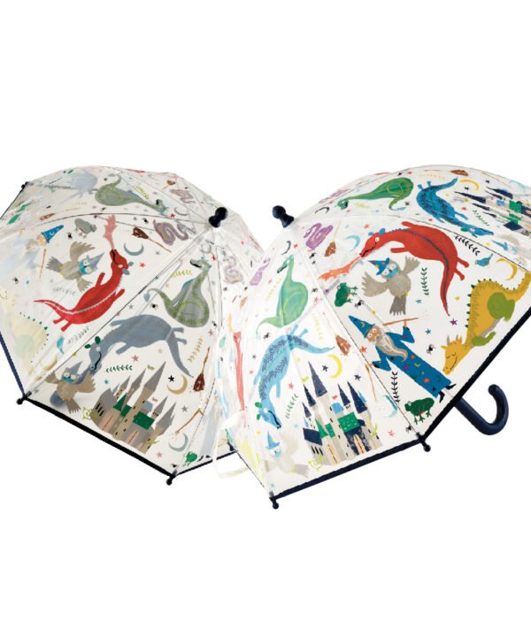 Magiškas skėtis, Burtai, skaidrus