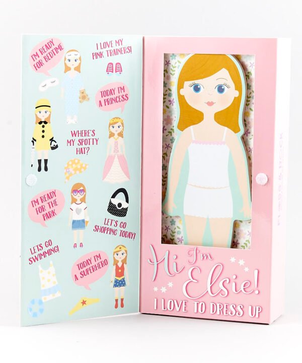 Magnetinis žaidimas, Aprenk lėlytę Elzą