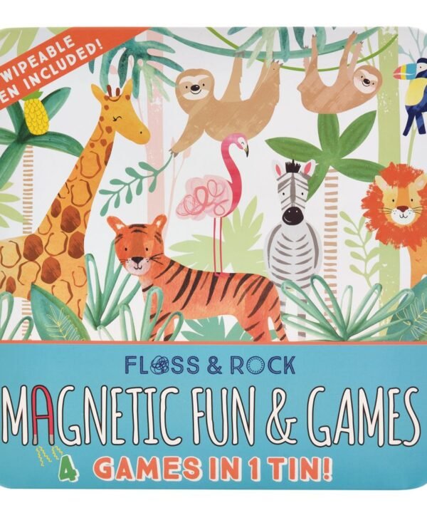 Magnetinis žaidimas, Džiunglės 4 in 1