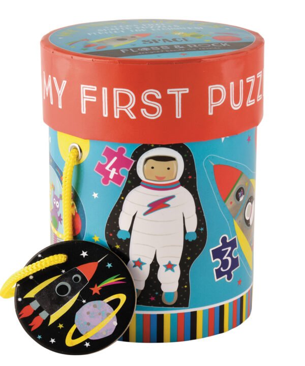 Mano pirmosios dėlionės, Kosmosas, 4 dėlionės (3, 4, 6, 8 detalių)