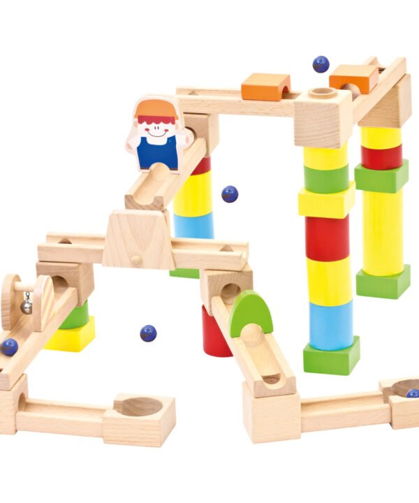 Medinis konstruktorius Kamuoliuko takelis (40 dalių), 3+