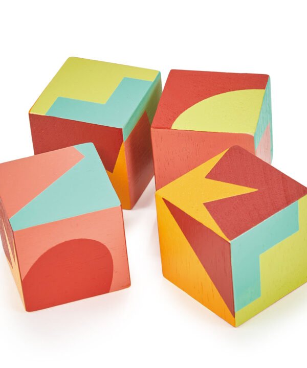 Mentari Kaladėlės su skirtingų formų paveikslais