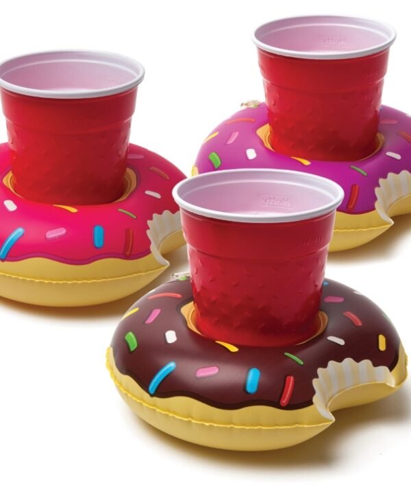 Pripučiami gėrimų laikikliai, Spurgos, 3 vnt.