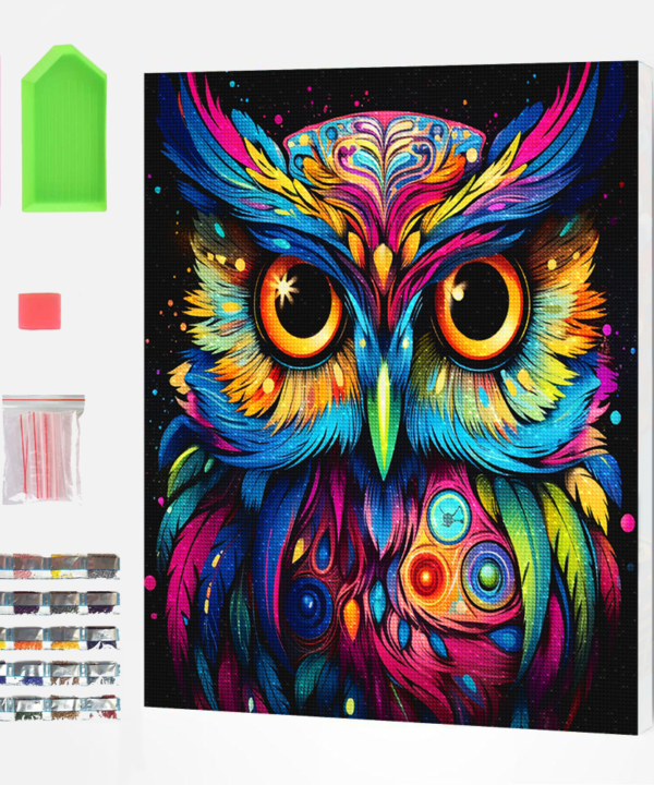 Splat Planet deimantinė dėlionė PELĖDA 30x40 cm