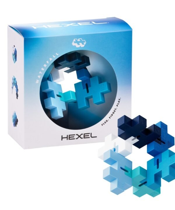 Plus Plus antistresinis žaislas, Hexel Waterfall