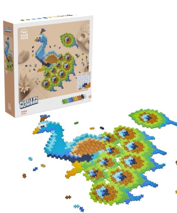 Plus Plus dėlionė pagal skaičius POVAS, 800 det.