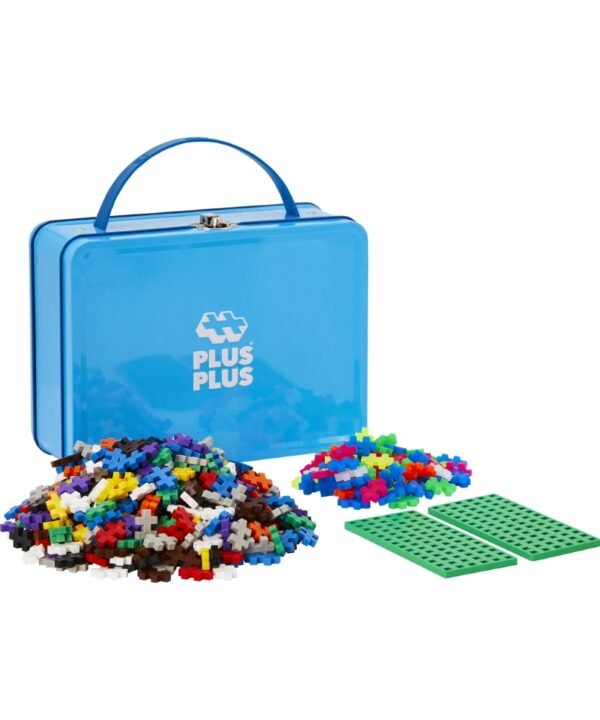 Plus Plus konstruktoriaus LAGAMINAS, mėlynas, metalinis