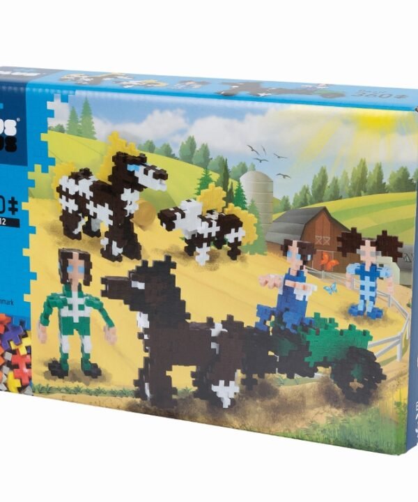 Plus Plus konstruktorius, Arklys su brikele , 360 det.