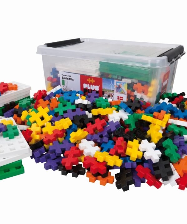 Plus Plus konstruktorius, DIDELĖS, 400 det.+pagrindukai