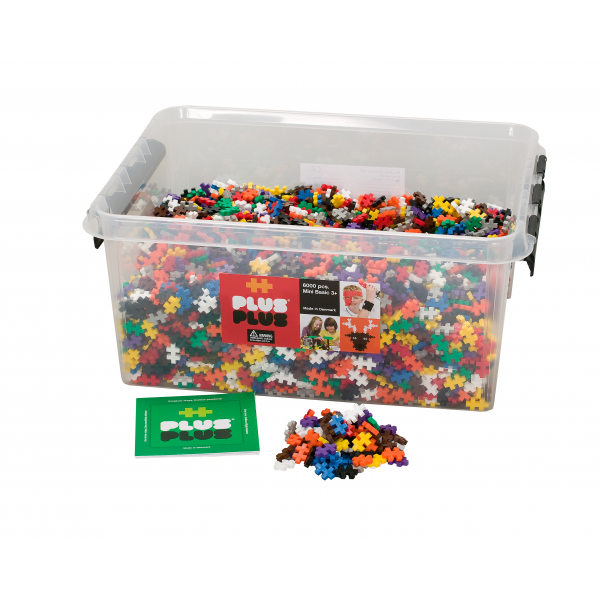 Plus Plus konstruktorius Mini Basic, 6000 det.