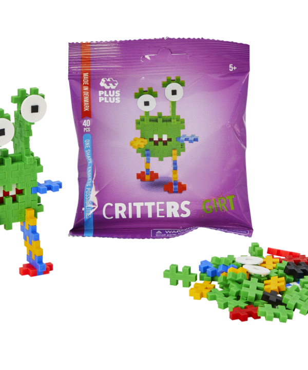 Plus Plus konstruktorius, Monstriukas, violetinis