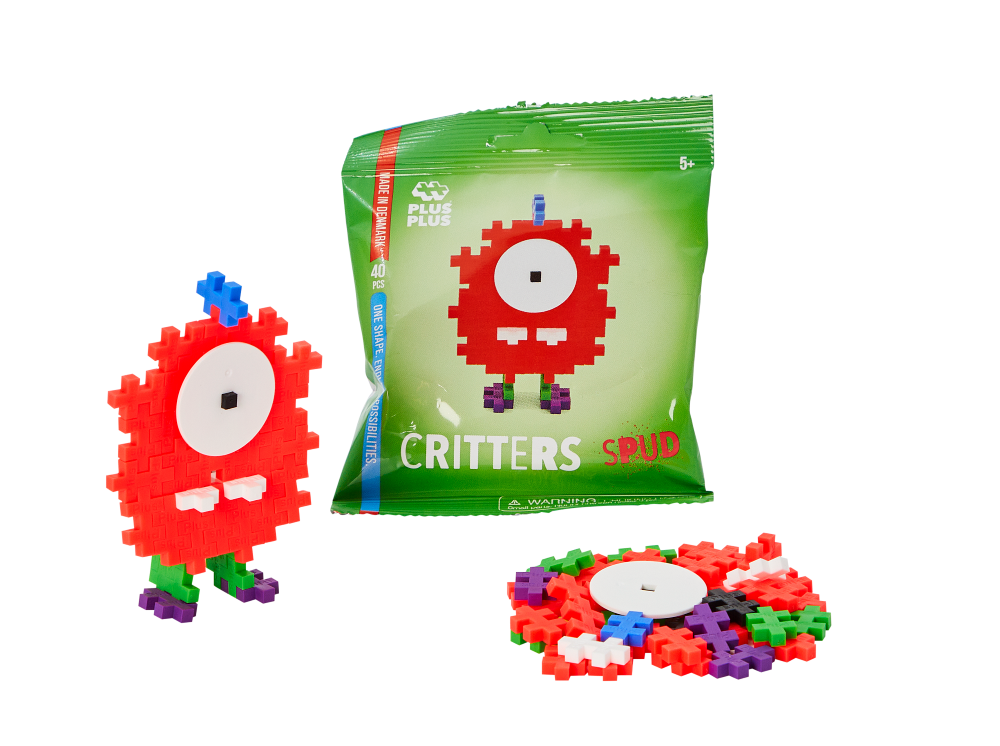 Plus Plus konstruktorius, Monstriukas, žalias