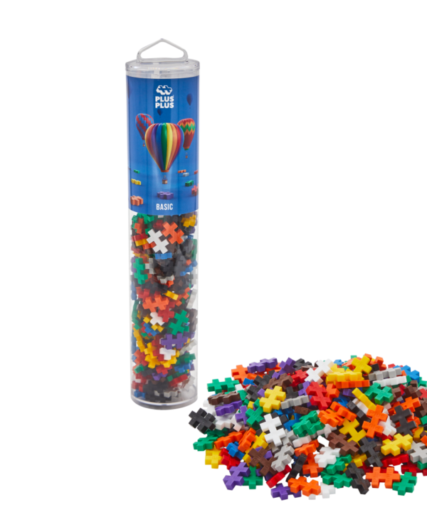 Plus Plus konstruktorius, pagrindinių spalvų, 240 det.