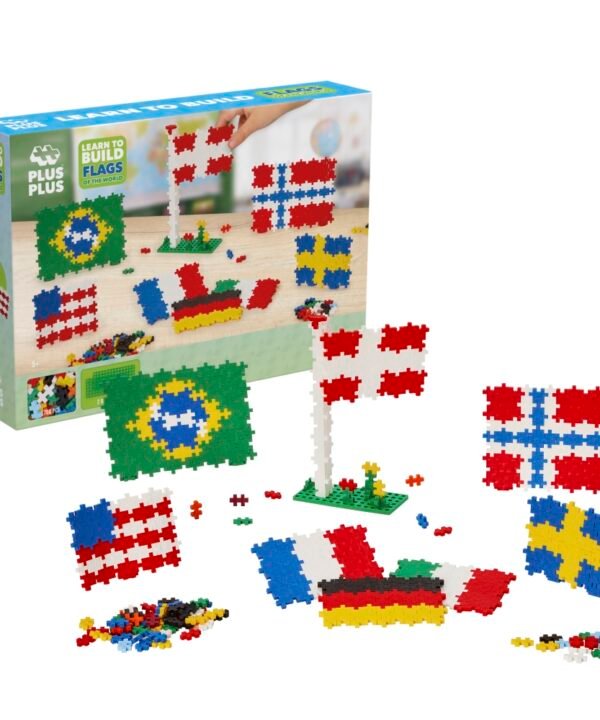 Plus Plus konstruktorius, Pasaulio vėliavos, 700 det.