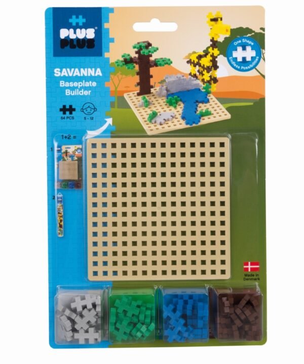 Plus Plus konstruktorius SAVANA + pagrindas