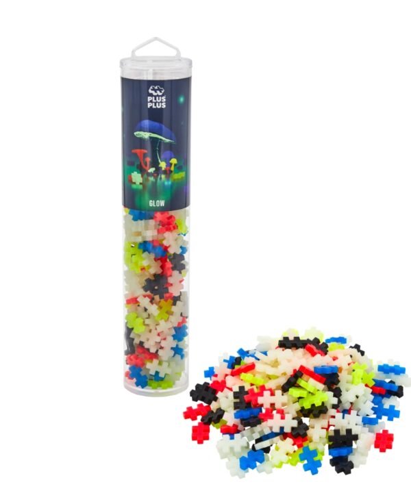 Plus Plus konstruktorius, šviečiančios, 240 det.