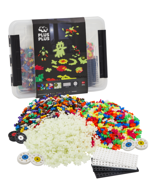 Plus Plus konstruktorius, Statyk ir Šviesk, dėžė 2000 det.