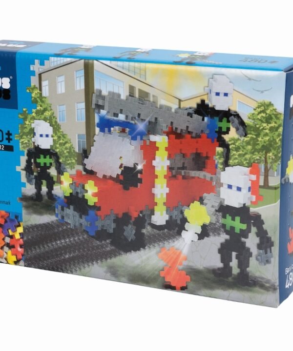 Plus Plus konstruktorius, Ugniagesių automobilis su ugniagesiais, 480