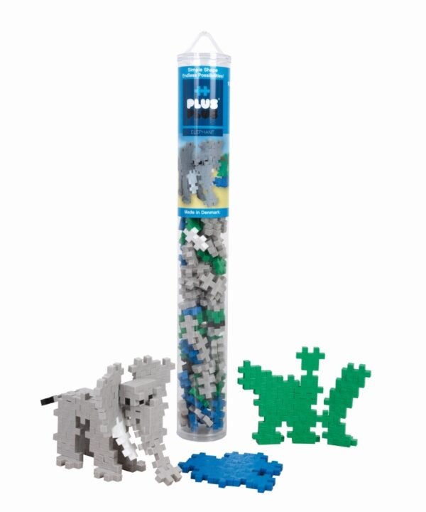 Plus Plus konstruktorius ZOO, Dramblys, 100 det.