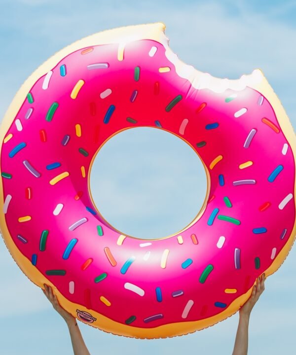 Pripučiamas ratas, Rožinė spurga MAX