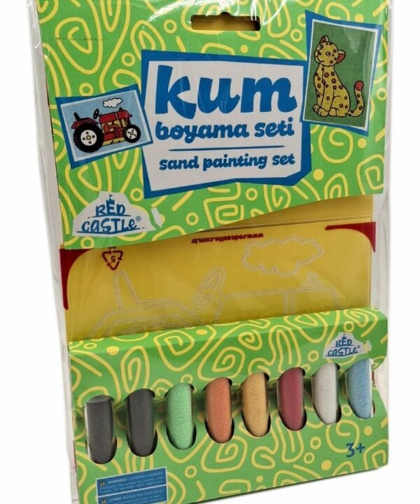 Red Castle kūrybinis smėlio rinkinys, Tigras ir Traktorius