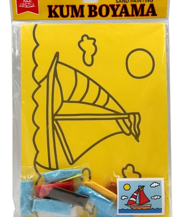 Red Castle kūrybinis smėlio rinkinys, 275x205 mm, Laivelis