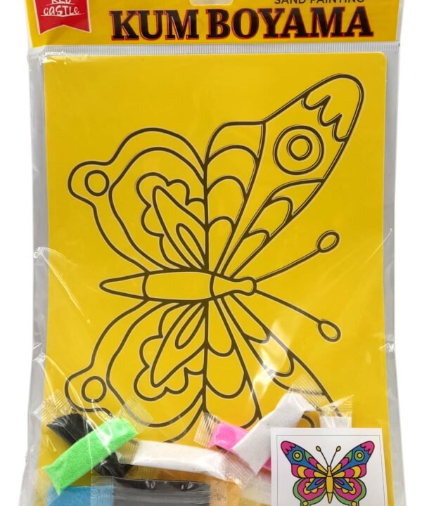 Red Castle kūrybinis smėlio rinkinys, 275x205 mm, Drugelis