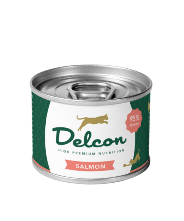 Šlapias kačių pašaras su lašiša, monoproteininis, 85 g