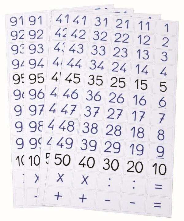 SEPP magnetiniai skaičiai, 6-8 metai