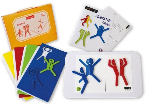 SEPP magnetinis rinkinys Siluetai, 4 vaikams