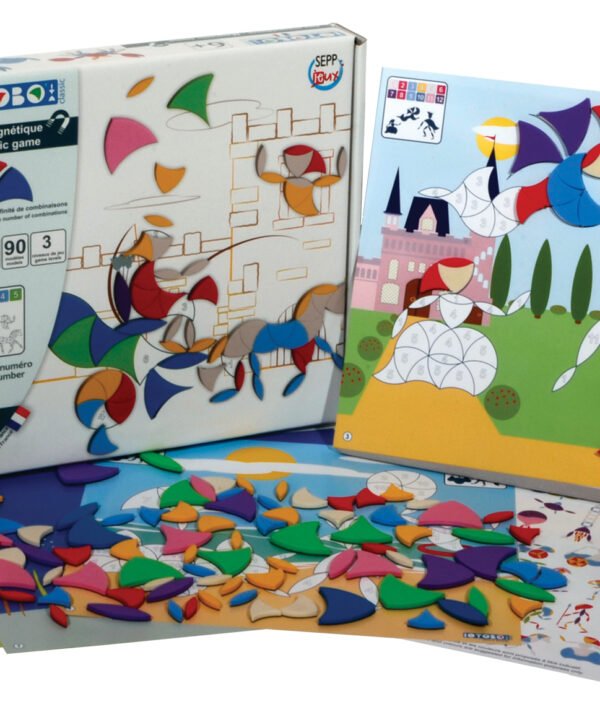 SEPP magnetinis žaidimas, 8 spalvos, 6+