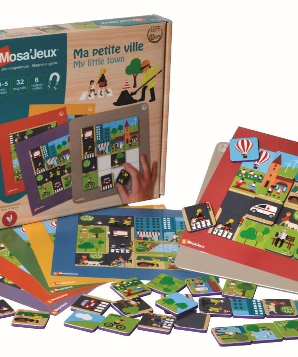 SEPP magnetinis žaidimas, Mano mažasis miestelis, 3-5 m.