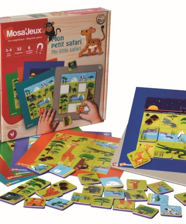 SEPP magnetinis žaidimas, Mano mažasis Safari, 3-5 m.