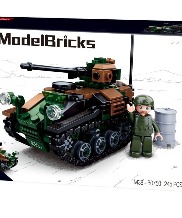 Sluban konstruktorius, Tankas, 245 det.