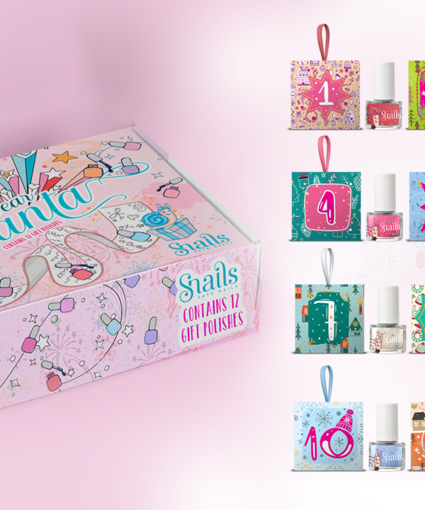 Snails 12 dovanų ADVENTO KALENDORIUS