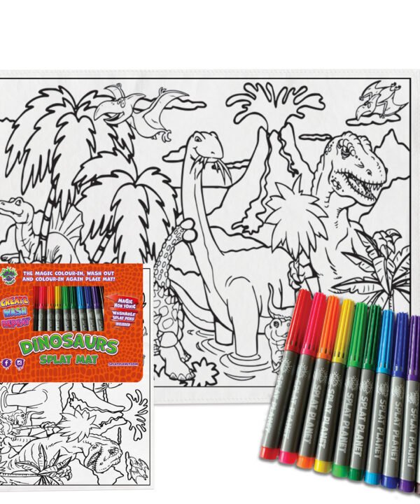 Spalvinimo kilimėlis DINOZAURAI