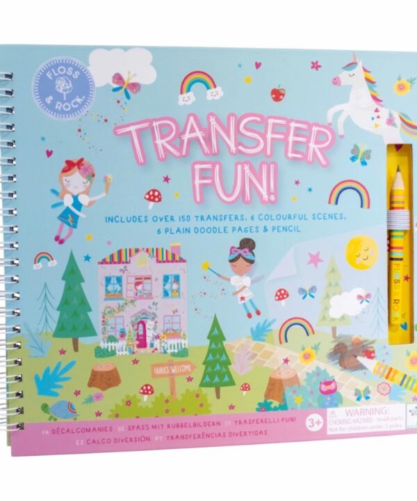 Spalvinimo rinkinys su perkeliamais piešinukais, Vaivorykštės fėja