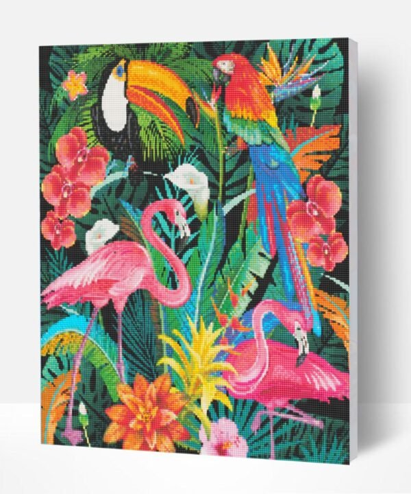 Splat Planet deimantinė dėlionė TROPIKAI 30x40 cm