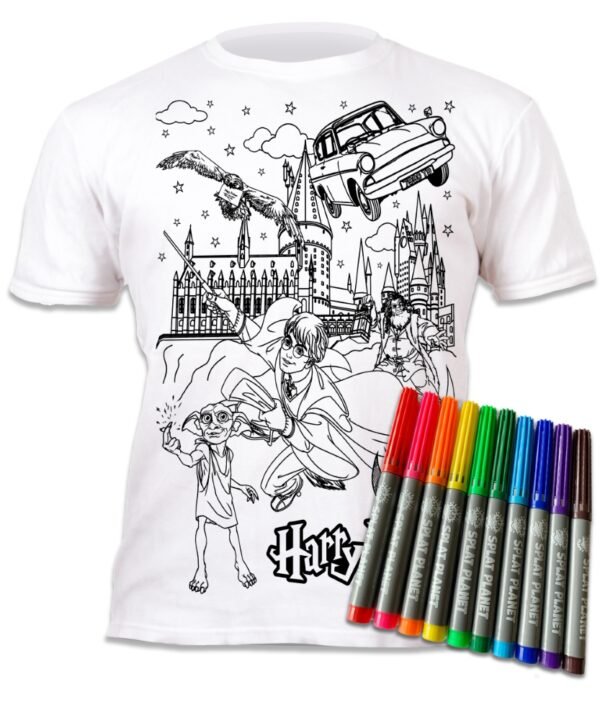 Splat Planet marškinėliai su flomasteriais, Harry Potter