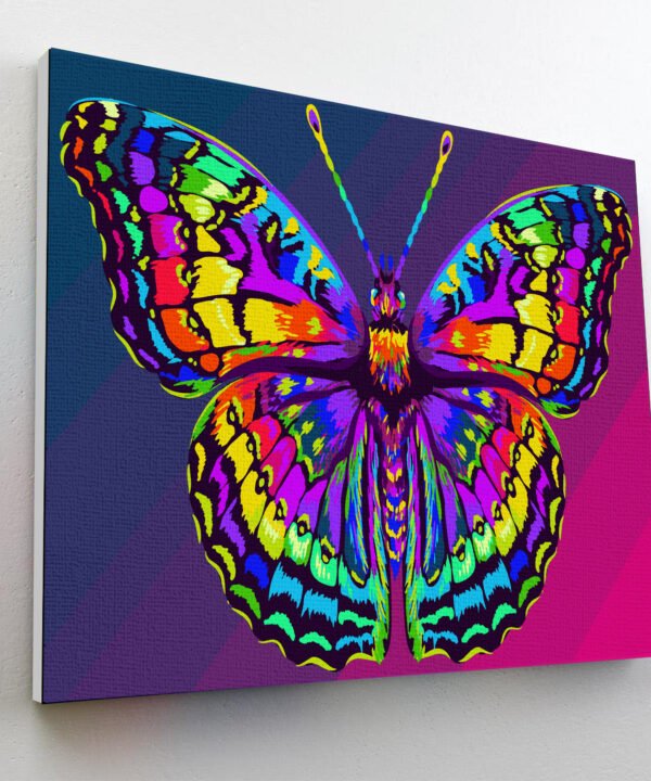 Splat Planet tapyba pagal skaičius, DRUGELIS 30x40 cm