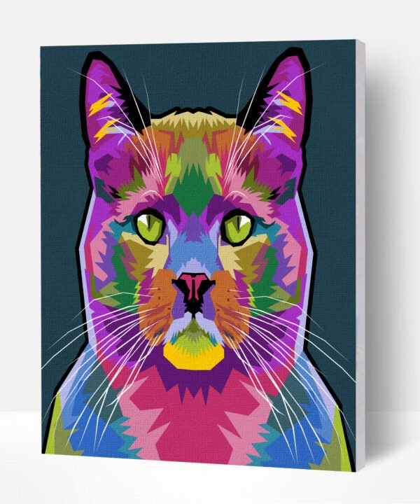 Splat Planet tapyba pagal skaičius, KATĖ 30x40 cm