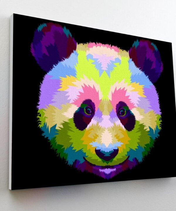 Splat Planet tapyba pagal skaičius, PANDA 30x40 cm