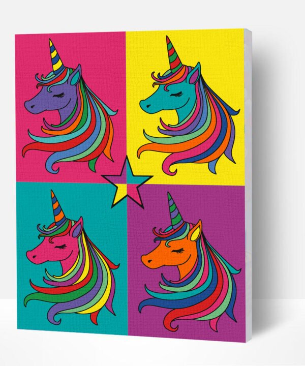 Splat Planet tapyba pagal skaičius, POP VIENARAGIS 30x40 cm