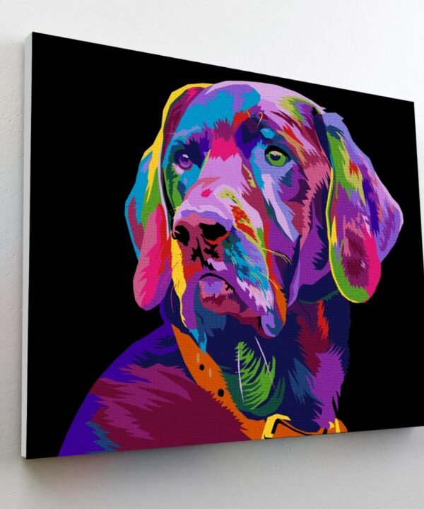 Splat Planet tapyba pagal skaičius, ŠUO 30x40 cm