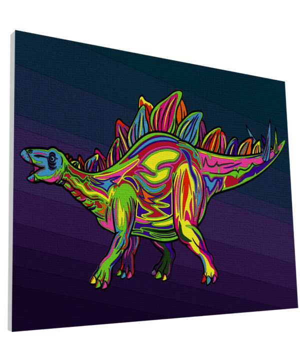 Splat Planet tapyba pagal skaičius, STEGOZAURAS 30x40 cm