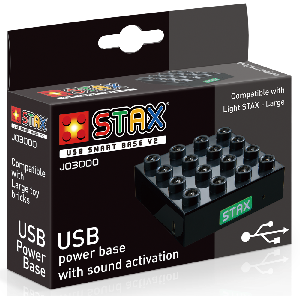 STAX konstruktorius JUNIOR USB maitinimo blokas