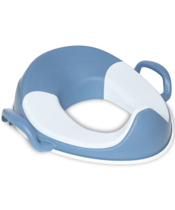 Tualeto sėdynė, Mėlyna pastelė